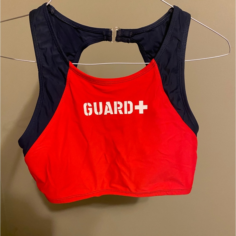 Lifeguard swim top